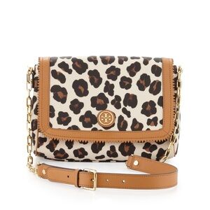 Tory Burch leopard print purse